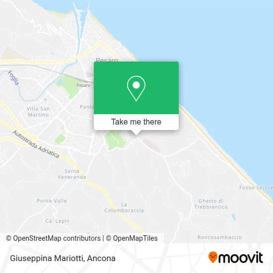 Giuseppina Mariotti map