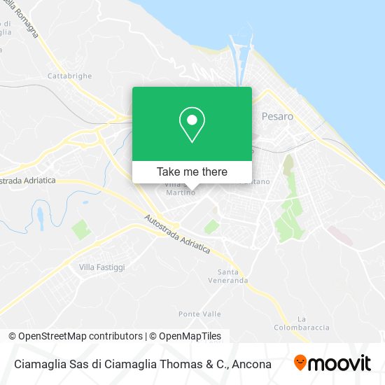 Ciamaglia Sas di Ciamaglia Thomas & C. map