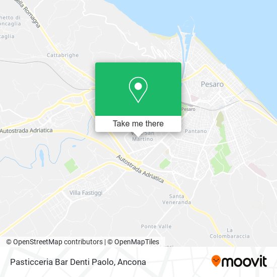 Pasticceria Bar Denti Paolo map
