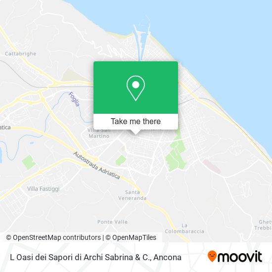 L Oasi dei Sapori di Archi Sabrina & C. map