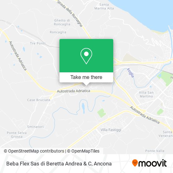 Beba Flex Sas di Beretta Andrea & C map