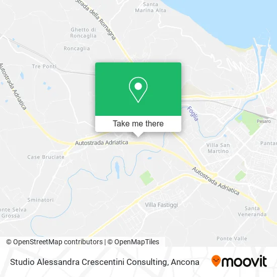 Studio Alessandra Crescentini Consulting map