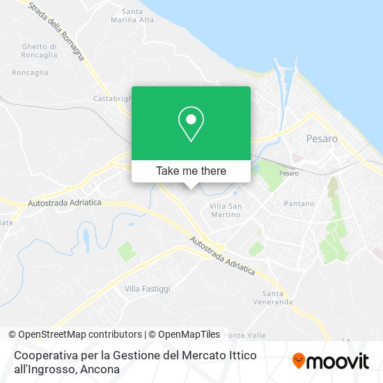 Cooperativa per la Gestione del Mercato Ittico all'Ingrosso map