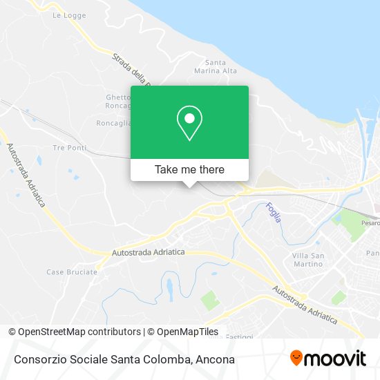 Consorzio Sociale Santa Colomba map