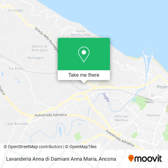 Lavanderia Anna di Damiani Anna Maria map