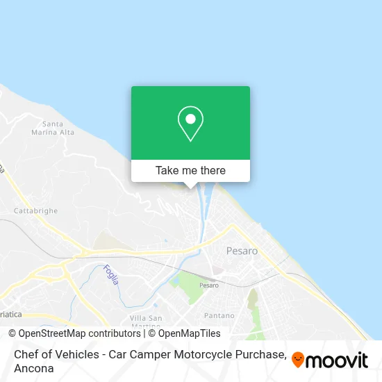 Chef of Vehicles - Car Camper Motorcycle Purchase map