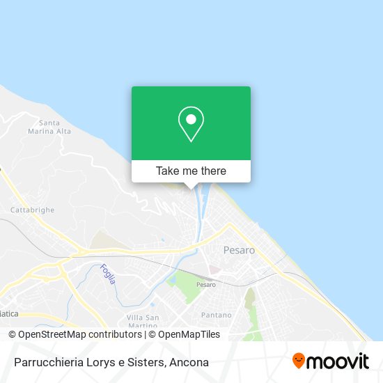 Parrucchieria Lorys e Sisters map