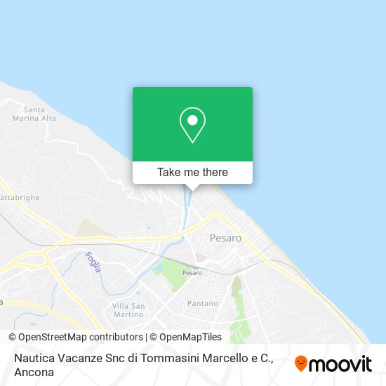 Nautica Vacanze Snc di Tommasini Marcello e C. map