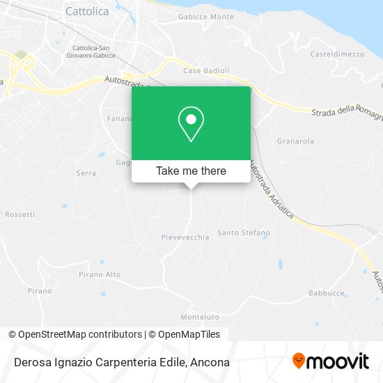 Derosa Ignazio Carpenteria Edile map