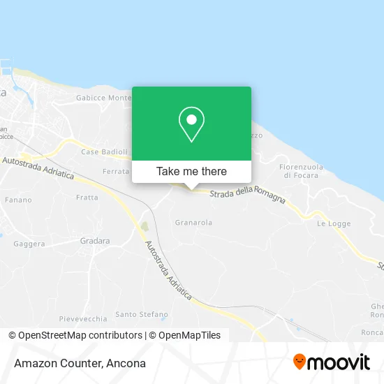 Amazon Counter map