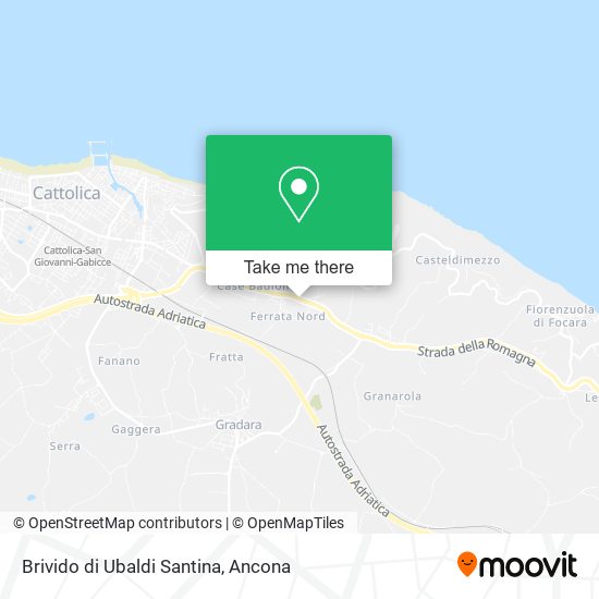 Brivido di Ubaldi Santina map