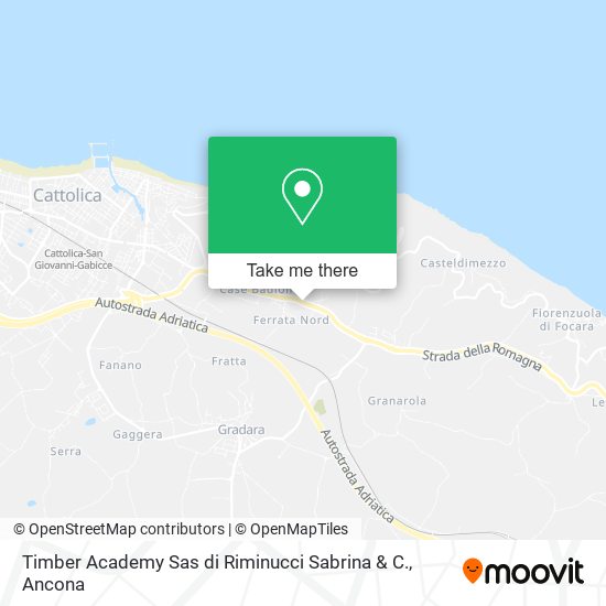 Timber Academy Sas di Riminucci Sabrina & C. map