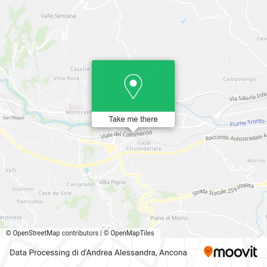 Data Processing di d'Andrea Alessandra map