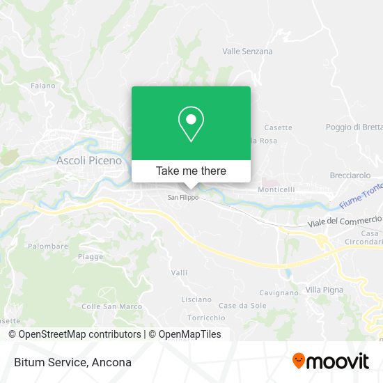 Bitum Service map