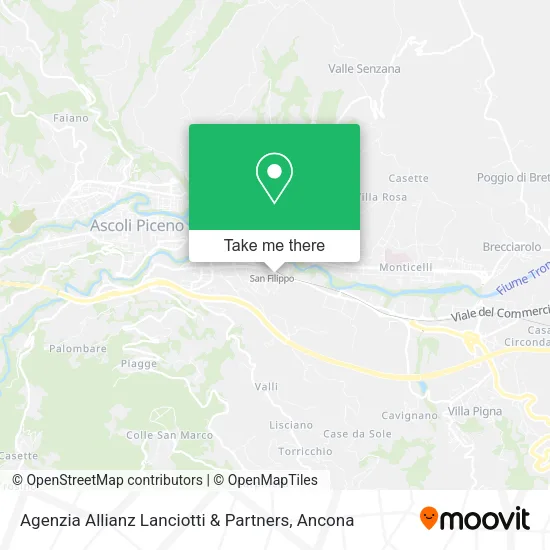 Agenzia Allianz Lanciotti & Partners map