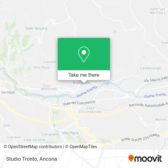 Studio Tronto map