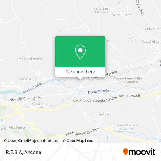 R.E.B.A map
