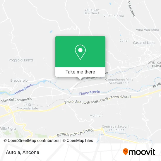 Auto a map