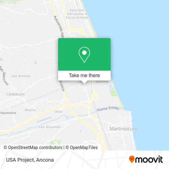 USA Project map