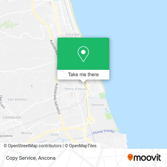 Copy Service map