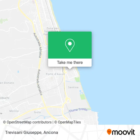 Trevisani Giuseppe map