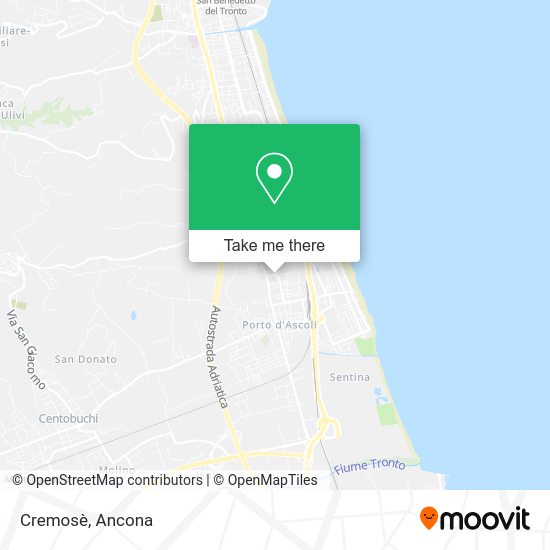 Cremosè map