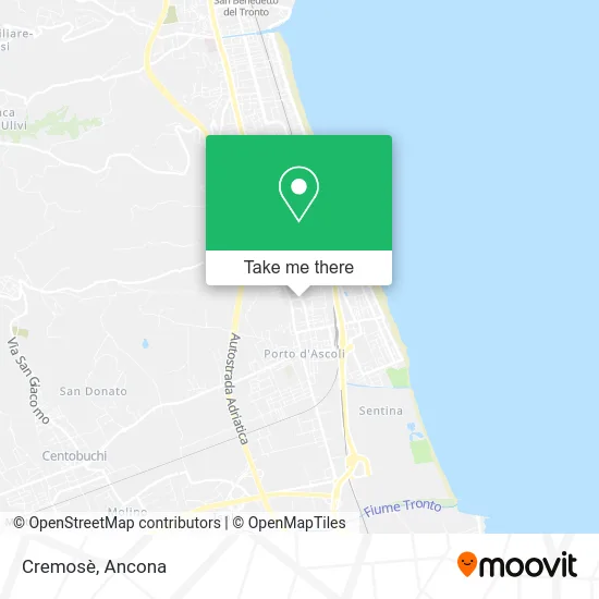 Cremosè map