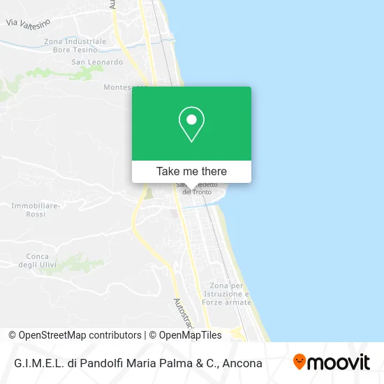 G.I.M.E.L. di Pandolfi Maria Palma & C. map
