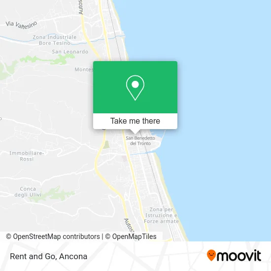 Rent and Go map