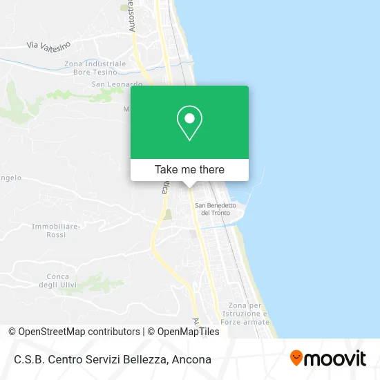 C.S.B. Centro Servizi Bellezza map