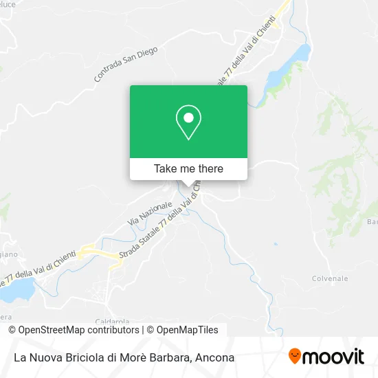 La Nuova Briciola di Morè Barbara map