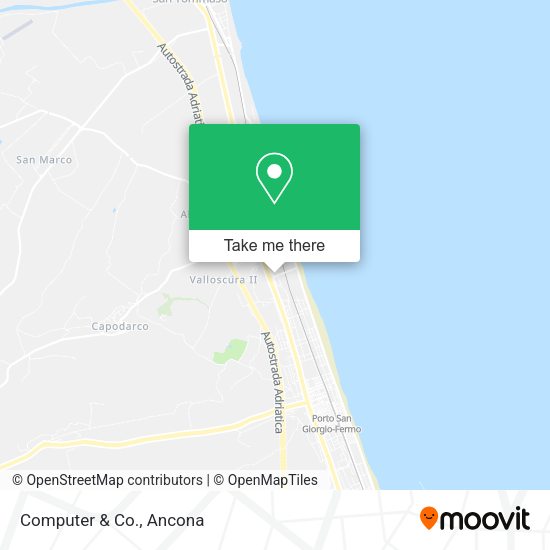 Computer & Co. map