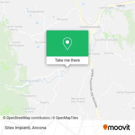 Sitex Impianti map