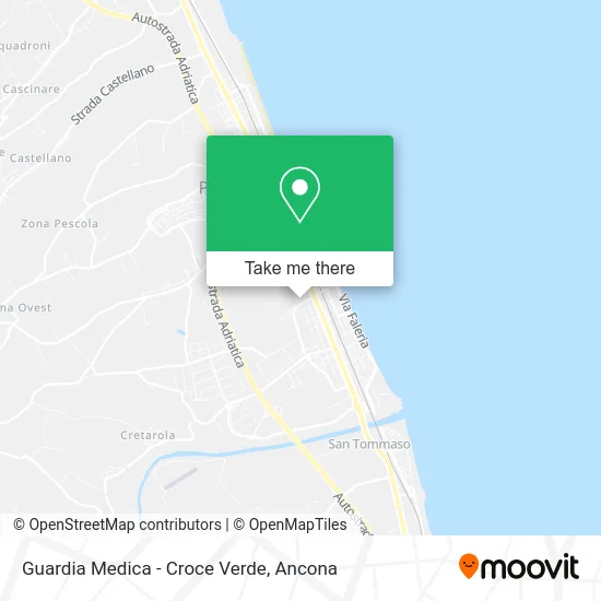 Guardia Medica - Croce Verde map