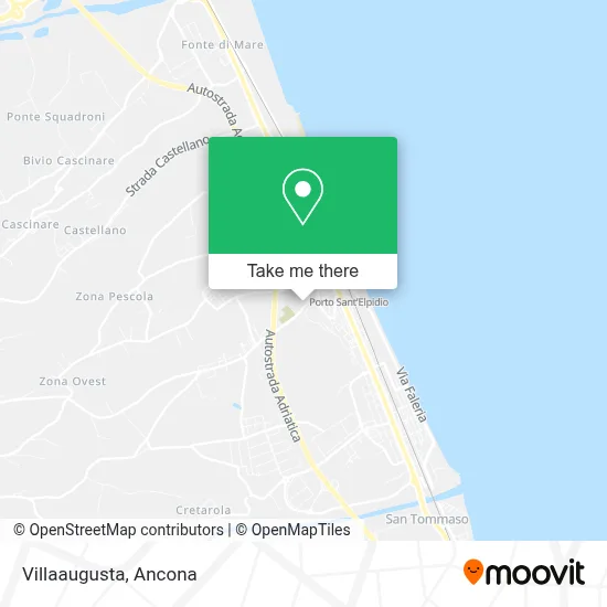 Villaaugusta map