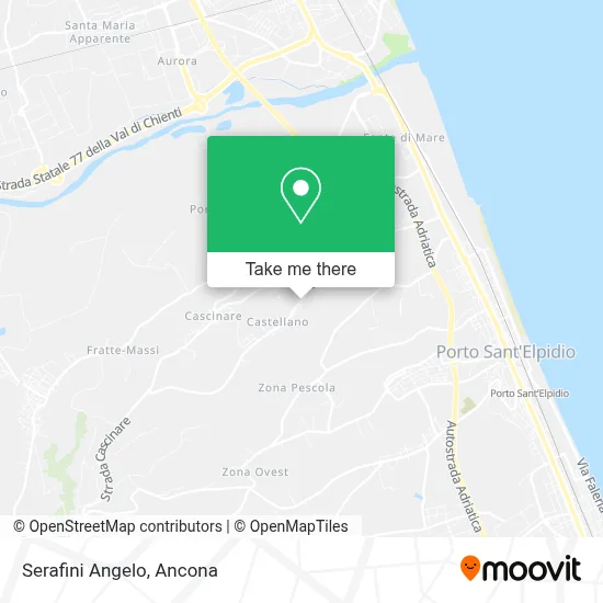 Serafini Angelo map
