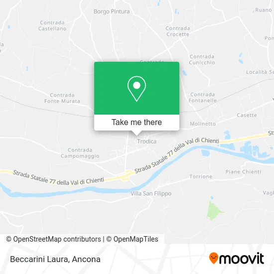 Beccarini Laura map