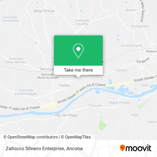 Zallocco Silvano Enterprise map