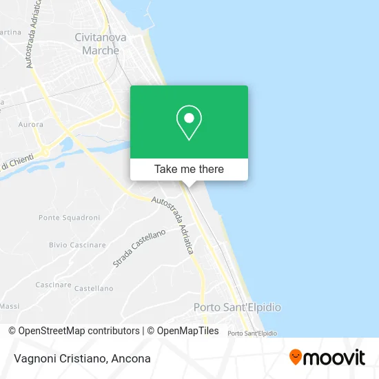 Vagnoni Cristiano map