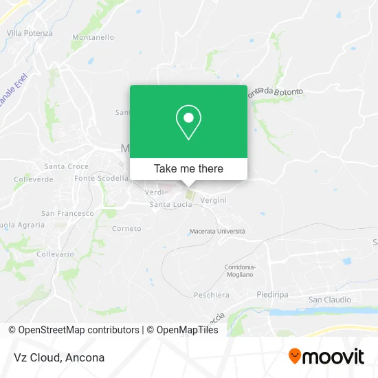 Vz Cloud map