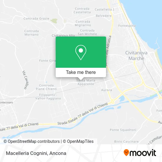 Macelleria Cognini map