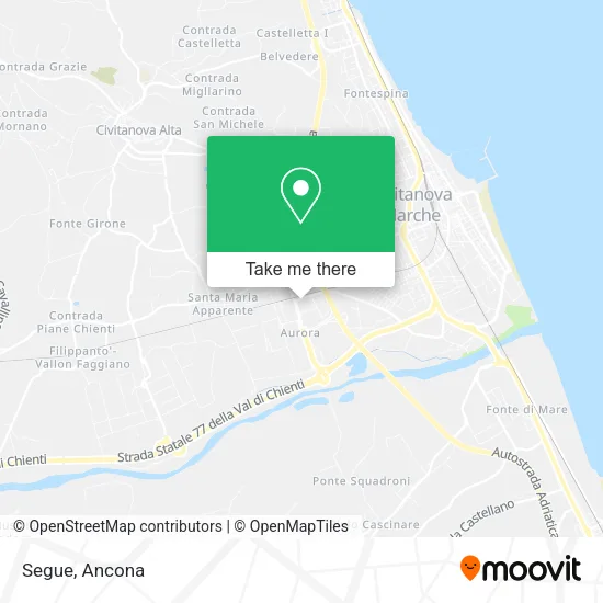 Segue map