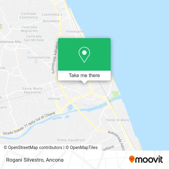 Rogani Silvestro map