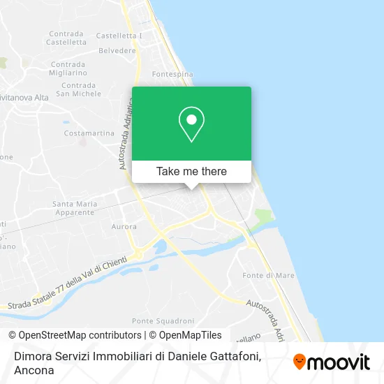 Dimora Servizi Immobiliari di Daniele Gattafoni map