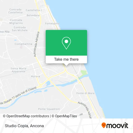 Studio Copia map