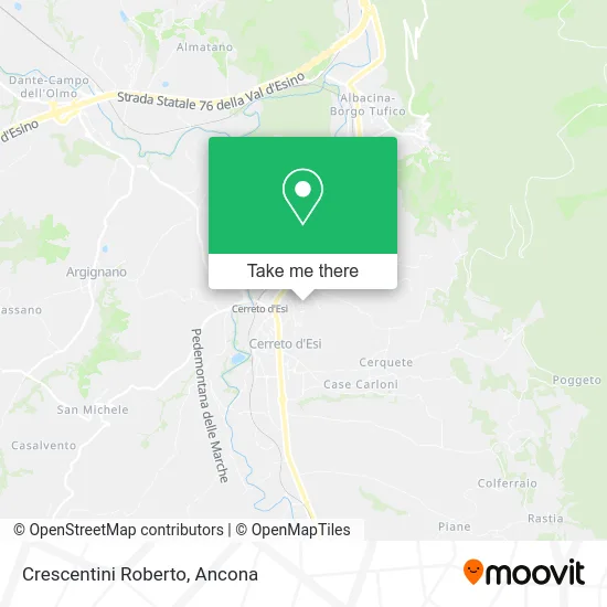 Crescentini Roberto map