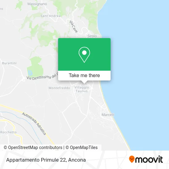 Appartamento Primule 22 map