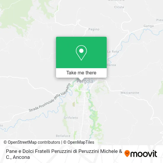 Pane e Dolci Fratelli Peruzzini di Peruzzini Michele & C. map