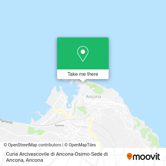 Curia Arcivescovile di Ancona-Osimo-Sede di Ancona map