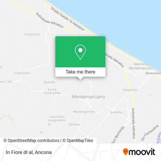 In Fiore di al map